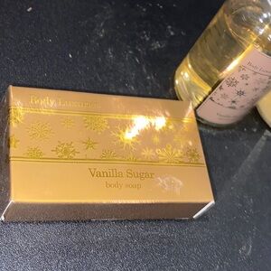 BODY LUXURIES 3PC. VANILLA SUGAR BATH SET